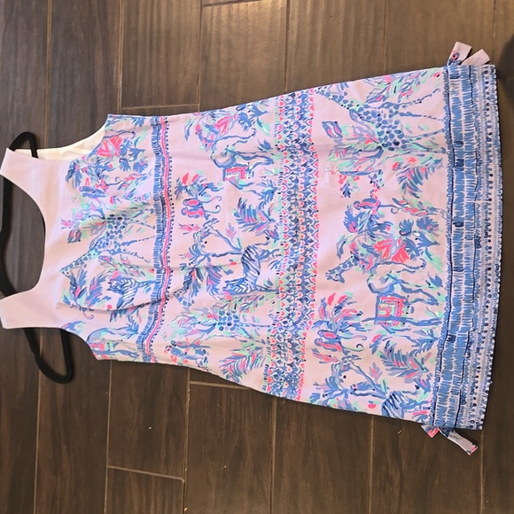 Lilly Pulitzer Lilac Verbena Fruity Monkey Mila Dress Sz 10 NWT - Picture 5 of 7